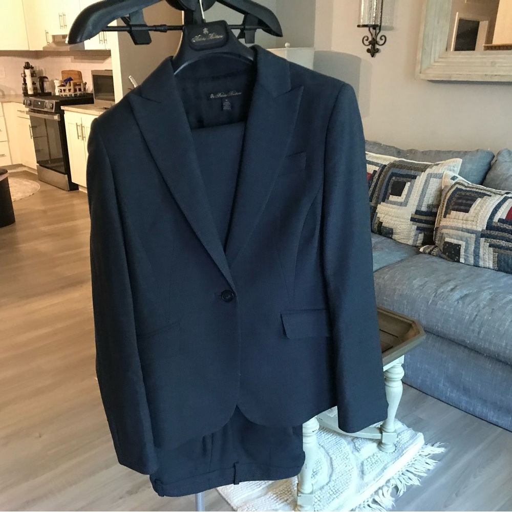 Brooks Brothers Dark Gray Suit